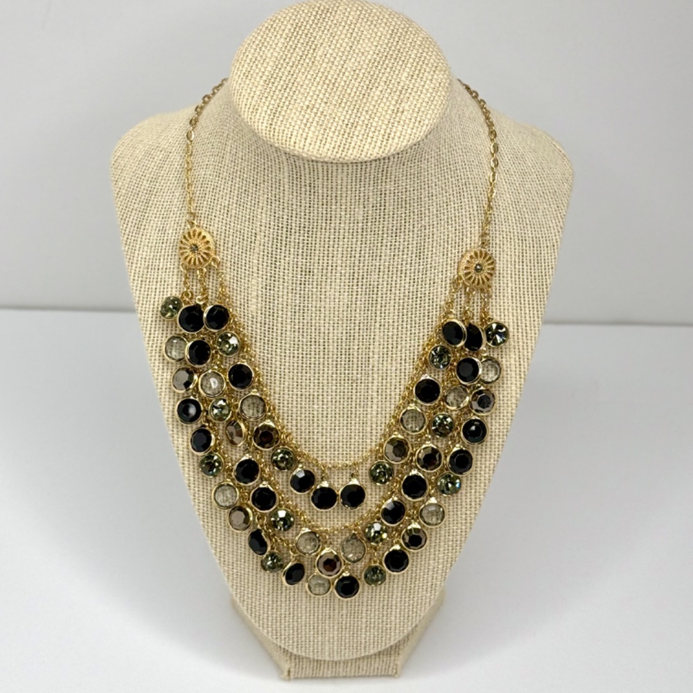 Multi-Strand Beaded Statement Piece, Adjustable - image 4